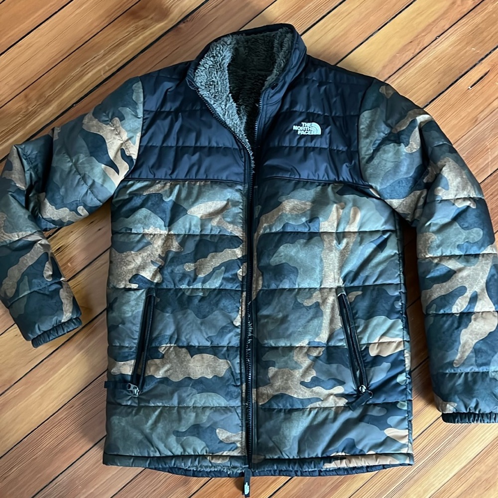 The North Face reversible coat